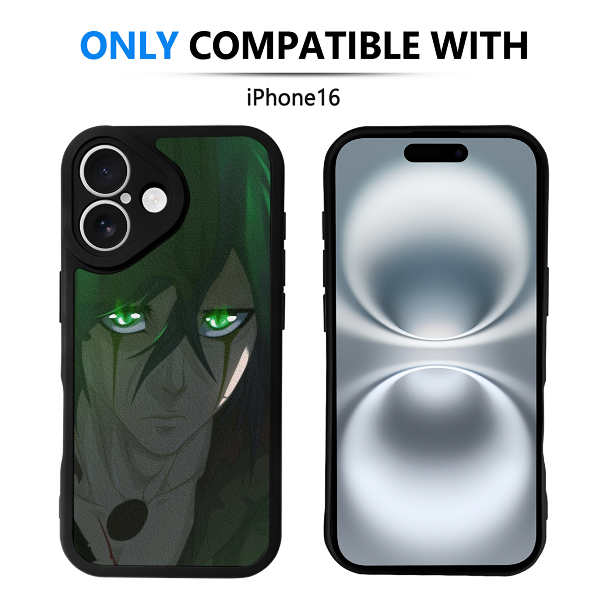 （画像用） ブリーチ BLEACH 【iPhone 16シリーズ対応】シリコンスマホケース（レザー調） 材質：シリコン